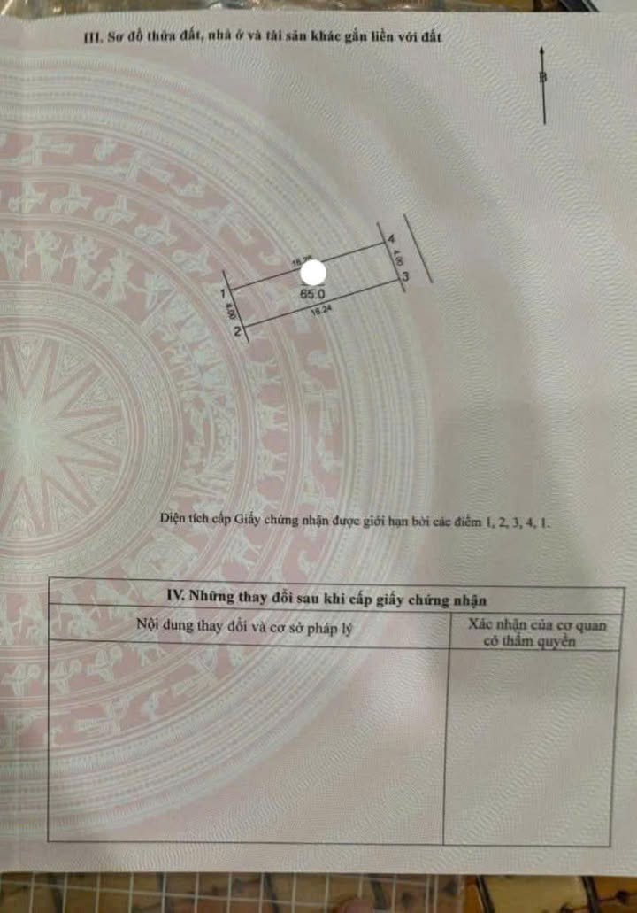 Đất nền Nam Hồng 65m² giá 4.095 tỷ - Đầu tư sinh lời ngay!