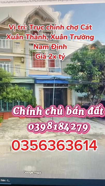 Đất nền Xuân Thành, Xuân Trường 87m² giá 2 tỷ - Khu vực sầm uất, thuận lợi kinh doanh!