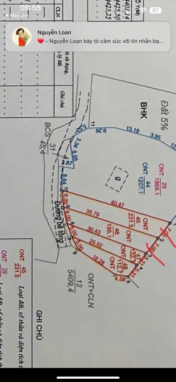 Đất thổ cư Lương Sơn 231m² giá 699 triệu - Mặt tiền rộng, tiện ích giao thông thuận lợi!