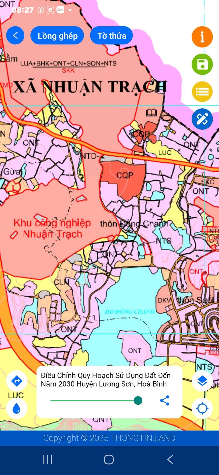 Đất nền Nhuận Trạch, Lương Sơn 164m² - Mặt tiền đường nhựa, giá tốt thương lượng!