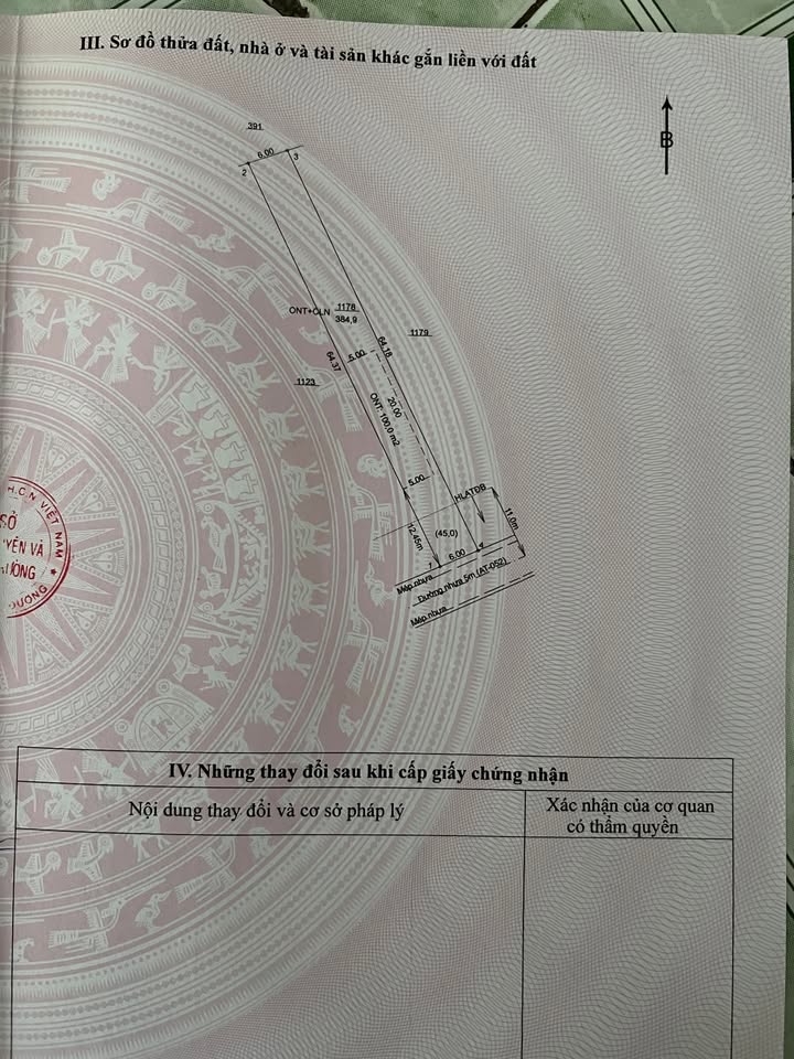 Đất chính chủ Hẻm An Tây 052, Bến Cát, 385m² - Giá 2 tỷ cực kỳ hấp dẫn!