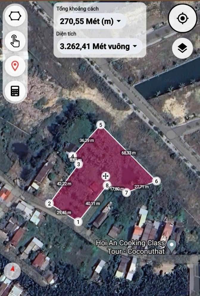 Đất nền Cẩm Thanh Hội An 3262m² giá 39.6 tỷ - Tiềm năng sinh lời cao!