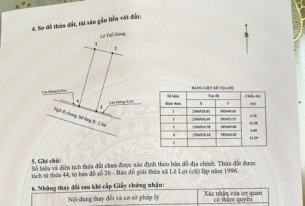 Đất nền tại Trạm Bạc - Lê Lợi - An Dương 50m² giá 1.2 tỷ - Vị trí đắc địa, giao thông thuận lợi!