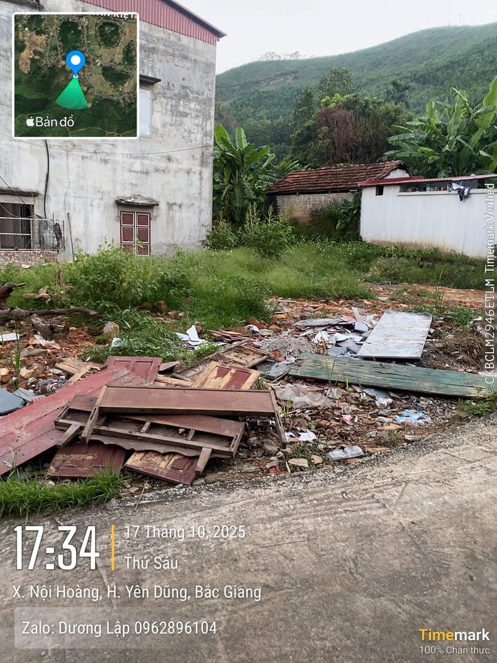 Đất thổ cư tại Nội Hoàng, Yên Dũng 200m² giá 2 tỷ - Đường ô tô đi lại thoải mái!