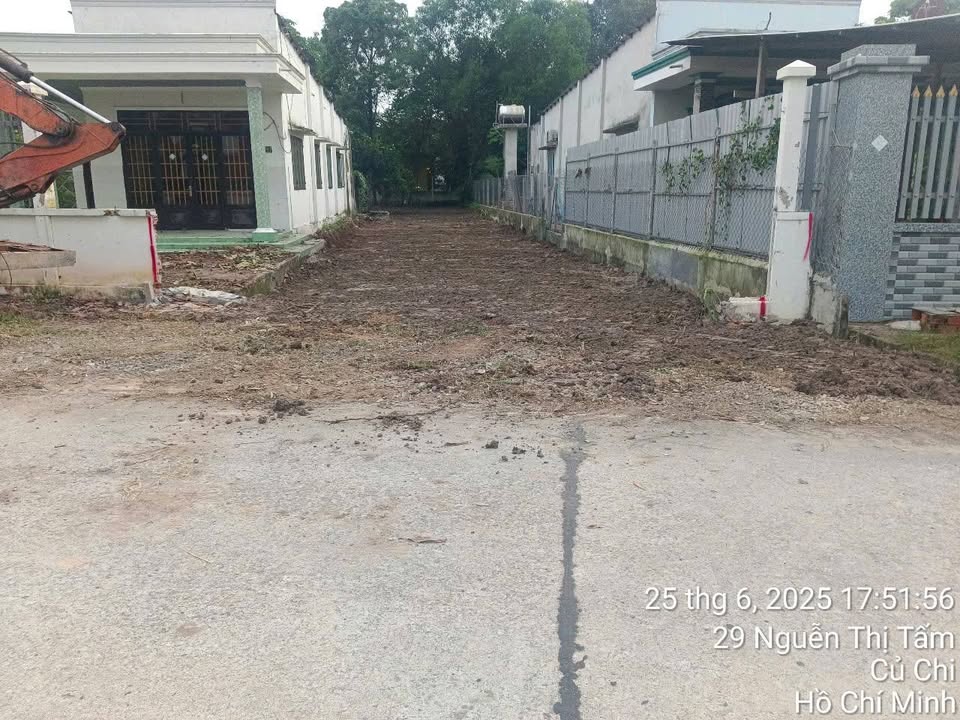 Đất mặt tiền bê tông xã Phước Thạnh, Củ Chi 441m² giá chỉ 2.95 tỷ - Cơ hội đầu tư hấp dẫn!