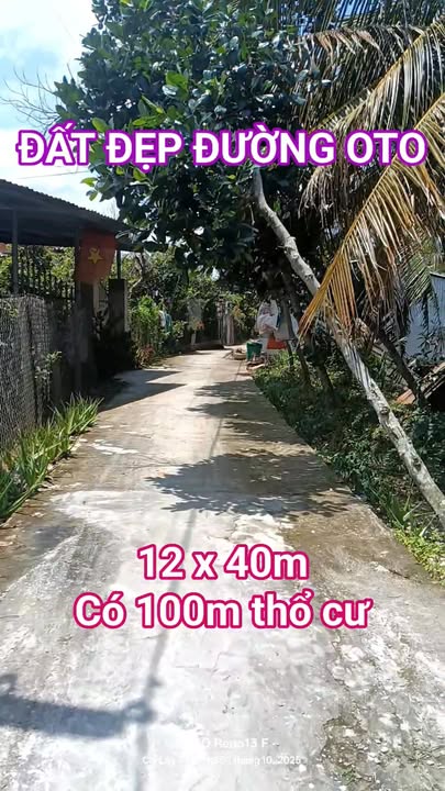 Đất nền Mỹ Thành Nam 516m² giá thỏa thuận - Mặt tiền đường lớn, sổ hồng chính chủ!