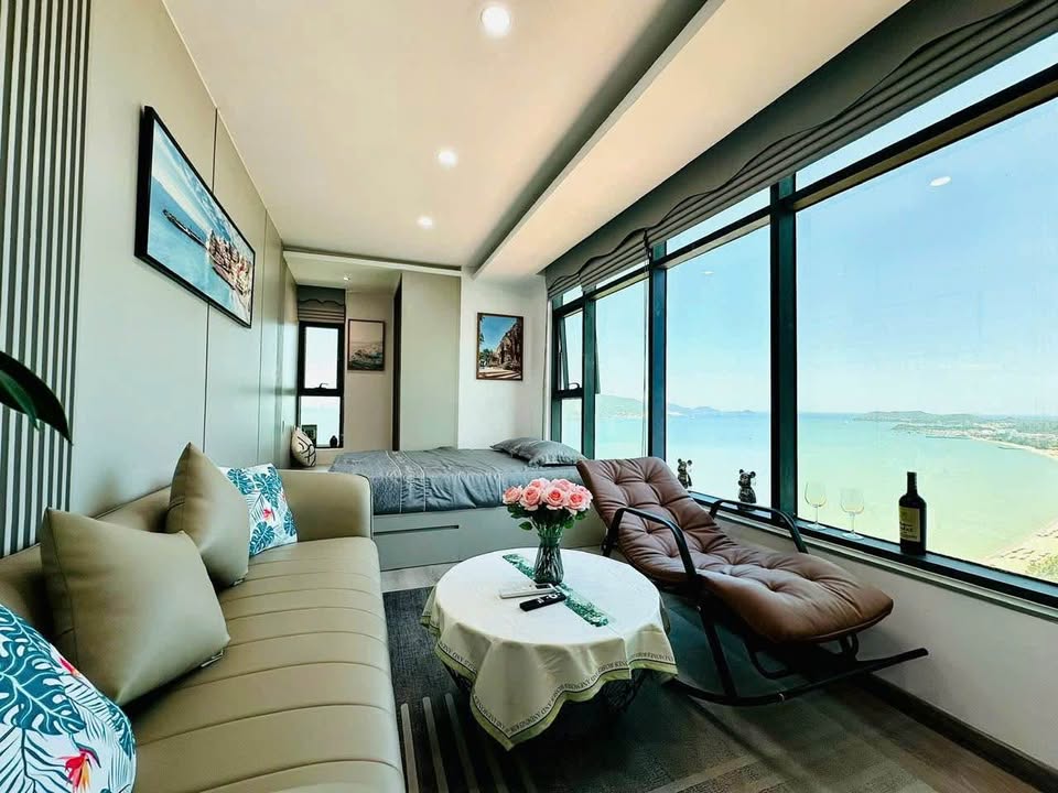 Căn hộ Mường Thanh Trần Phú 42m² giá 3.5 tỷ - View biển triệu đô từ tầng 37!
