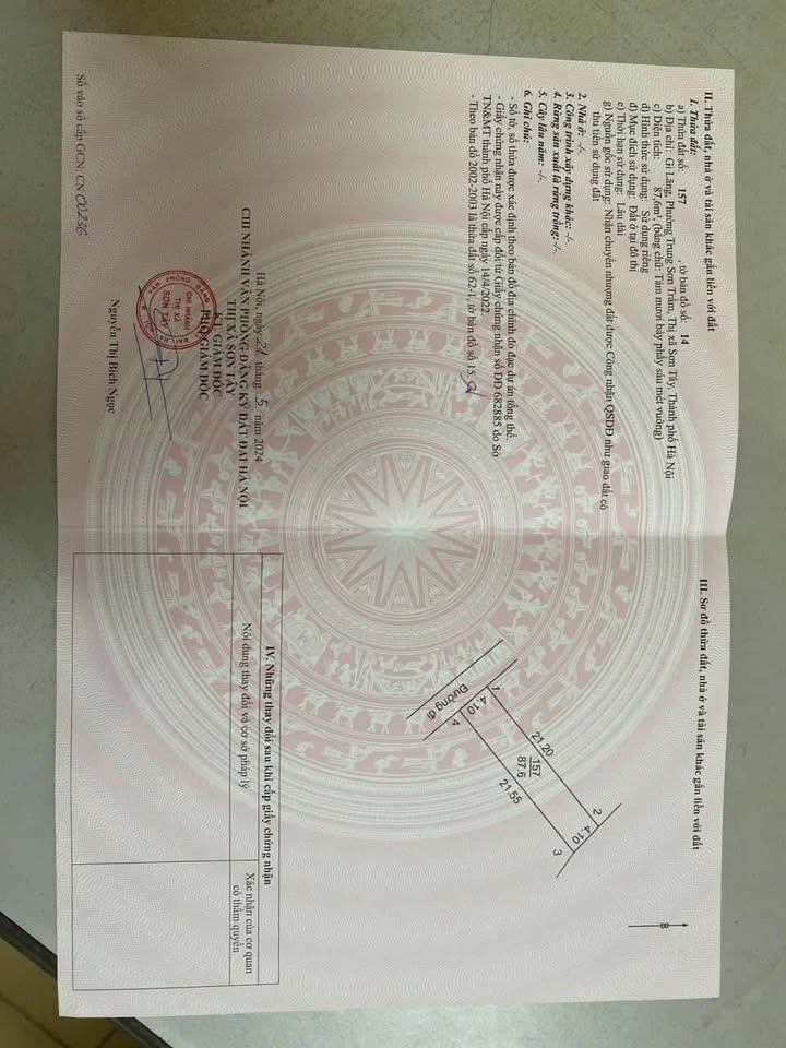 Nhà đẹp khu phố 2, Trung Sơn Trầm, Sơn Tây 88m² giá 2.7 tỷ - Chính chủ bán gấp!