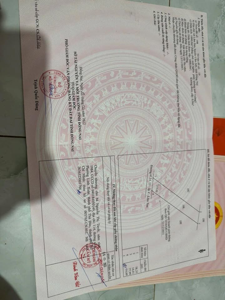 Đất nền Lâm San Cẩm Mỹ 360m² giá 1.1 tỷ - Sổ hồng chính chủ!