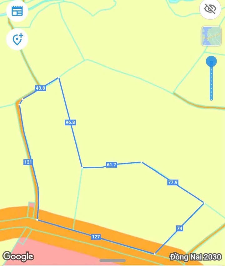 Đất góc 2 mặt tiền tại xã Cây Gáo, Trảng Bom 15.158m² giá 16 tỷ - Cơ hội đầu tư tuyệt vời!