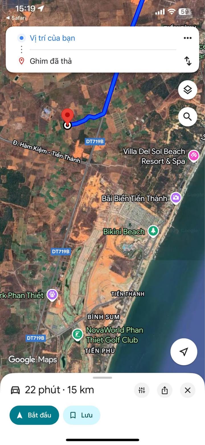 Đất Tiến Thành, Phan Thiết 14,801m² - Giá chỉ 3.2 tỷ, cơ hội đầu tư tuyệt vời!