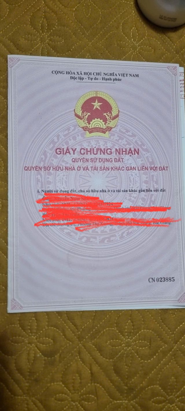 Đất chính chủ 186,9m² tại phường Thọ Xương, Bắc Giang - Giá chỉ 900 triệu, cơ hội đầu tư vàng!