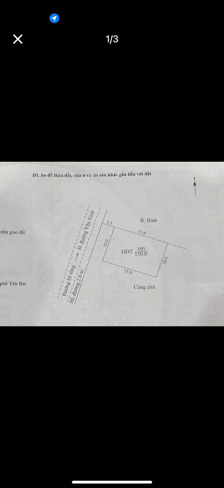 Bán đất trung tâm Yên Bái 547m² giá 2.8 tỷ - Cơ hội đầu tư tuyệt vời!
