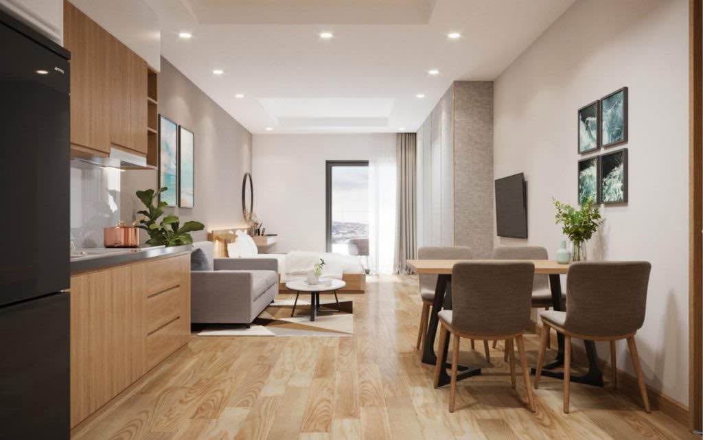 Căn hộ TMS Quy Nhơn 47m² giá 6 triệu - View quảng trường biển tuyệt đẹp!