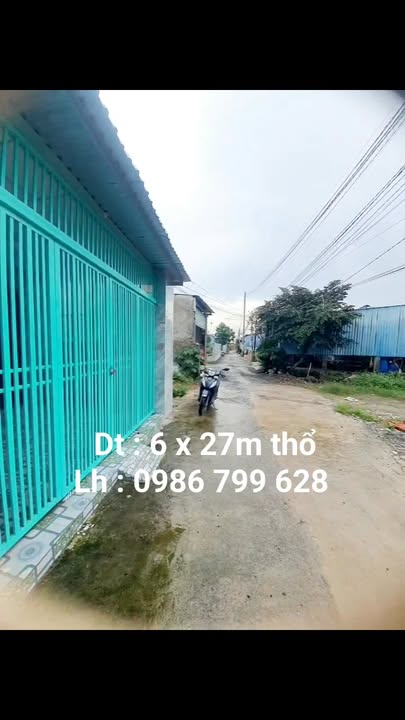 Đất thổ cư 162m² tại Bình Tiền 1, Đức Hòa - Sổ hồng chính chủ, giá 1.44 tỷ!