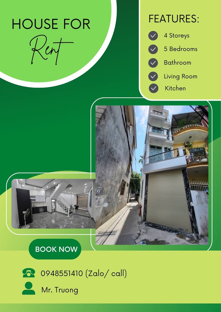 Cần cho thuê Homestay tại Ngõ 67 Nguyễn Văn Cừ - Sẵn sàng dòng tiền 25 triệu/tháng!