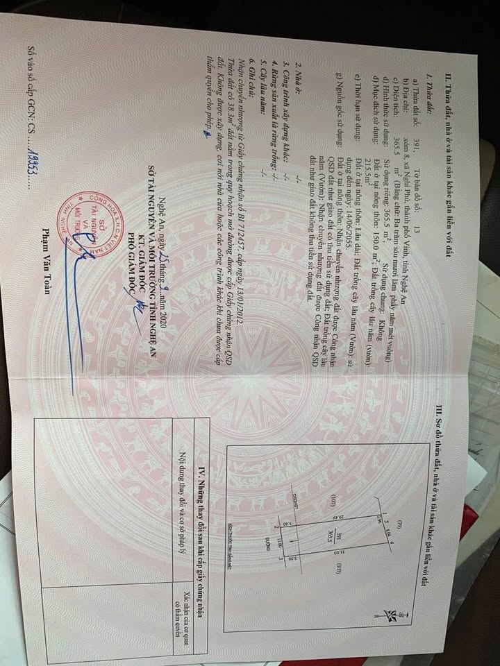 Đất mặt đường Đồng Tân, Nghi Phú 365m² giá 8 tỷ - Cơ hội đầu tư tuyệt vời!