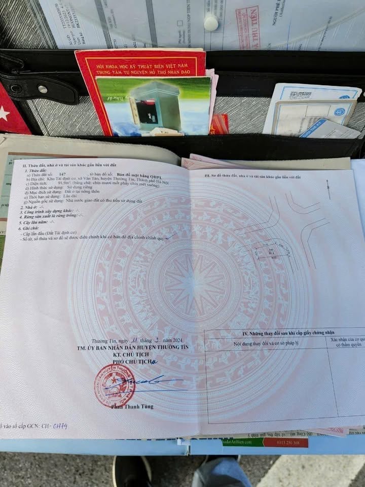 Đất nền tái định cư Vân Tảo - Thường Tín 92m² - Lô góc vị trí siêu đẹp!