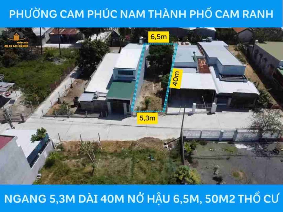 Bán đất nở hậu đẹp tại phường Cam Ranh, Khánh Hòa - Pháp lý rõ ràng chỉ 1.5 tỷ!