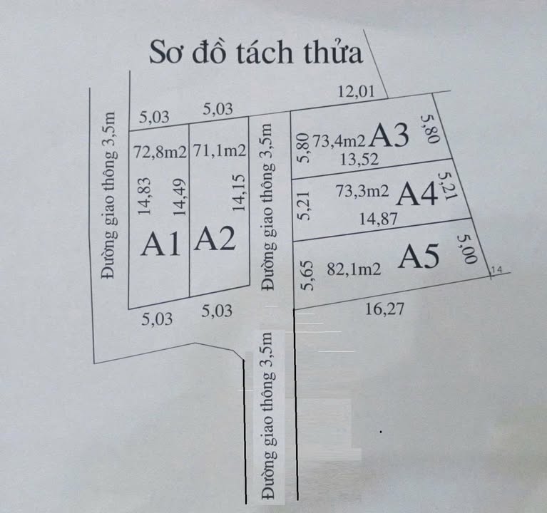Đất nền Thụy Vân, Việt Trì 73m² giá chỉ 600 triệu - Cơ hội đầu tư tuyệt vời!