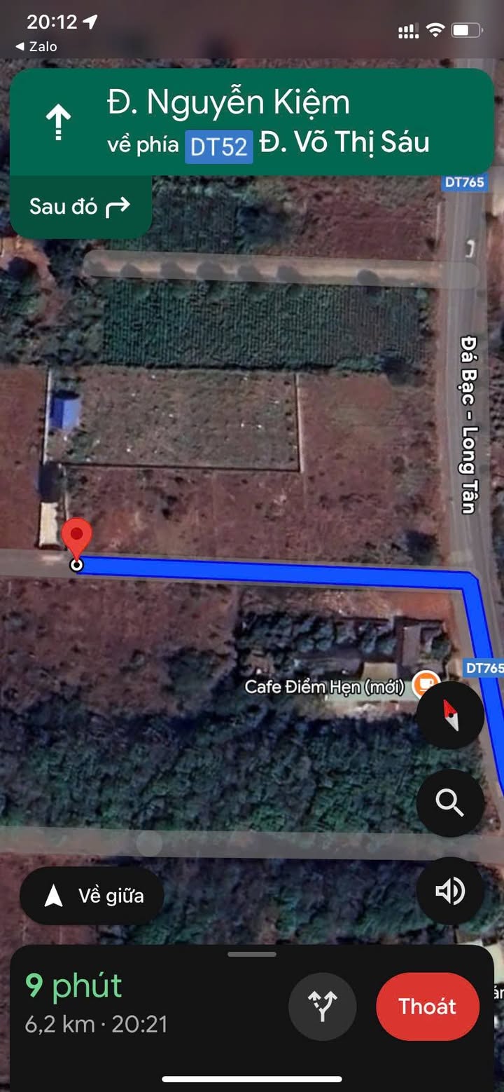 Đất mặt tiền đường nhựa Long Tân 132.5m² giá 1.6 tỷ - Đầu tư sinh lời tốt!