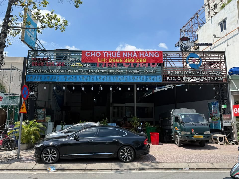 Cho thuê mặt bằng nhà hàng tại đường Nguyễn Hữu Cảnh, Bình Thạnh - Giá thỏa thuận!