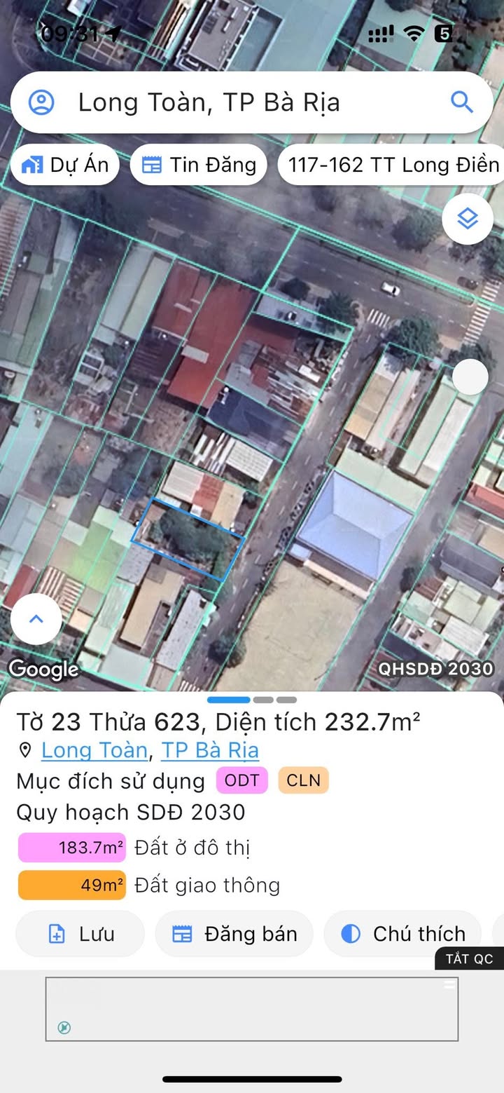 Lô biệt thự Phạm Văn Bạch, Long Toàn 2280m² giá 3.95 tỷ - Đầu tư sinh lời ngay!