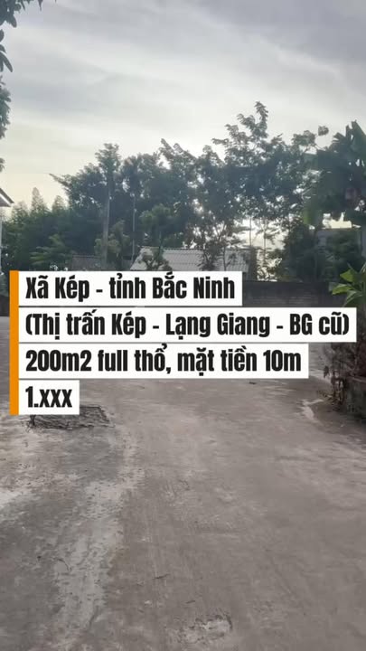 Đất dự án Thị trấn Kép 200m² - Vị trí đắc địa, giá thỏa thuận!