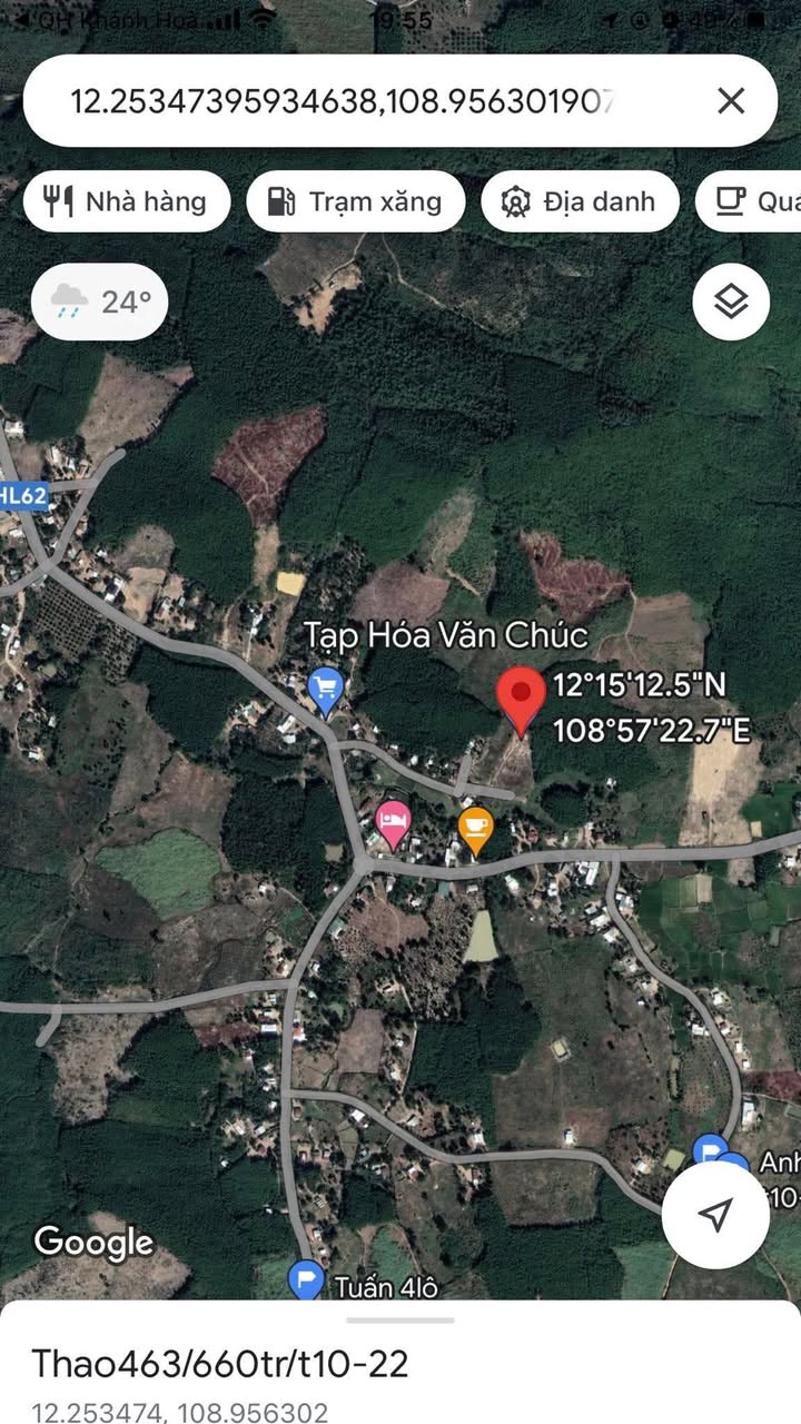 Đất nền Khánh Phú, Khánh Vĩnh 463m² giá chỉ 879 triệu - Cơ hội đầu tư tuyệt vời!