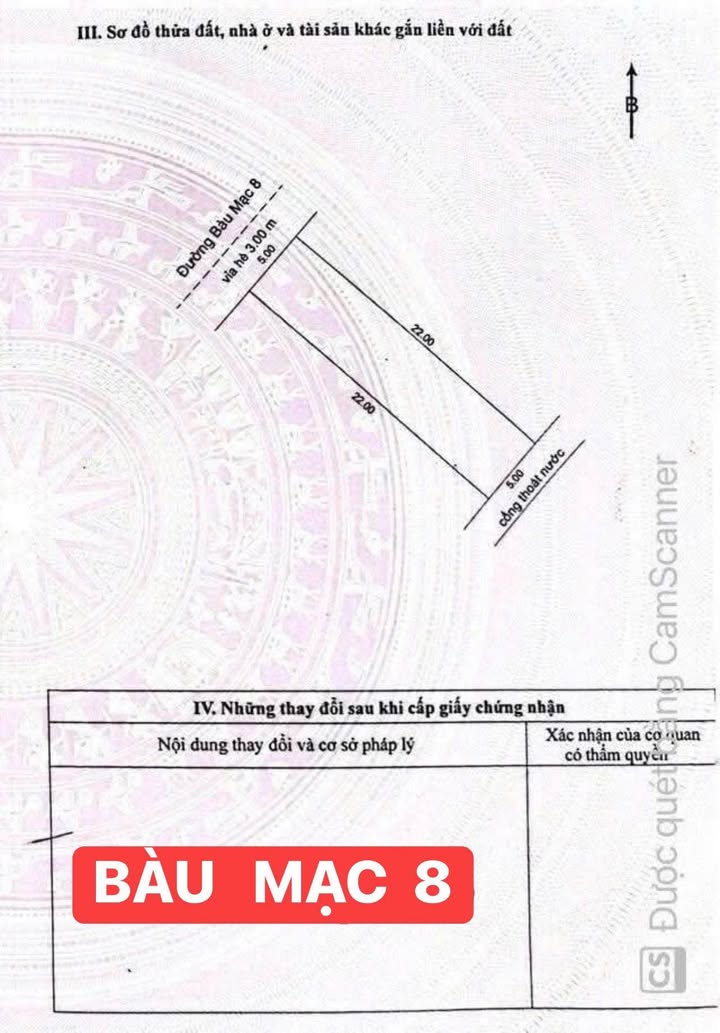 Đất mặt tiền Bàu Mạc 8, Hòa Khánh Bắc, 110m² giá 4 tỷ - Sổ đỏ chính chủ!