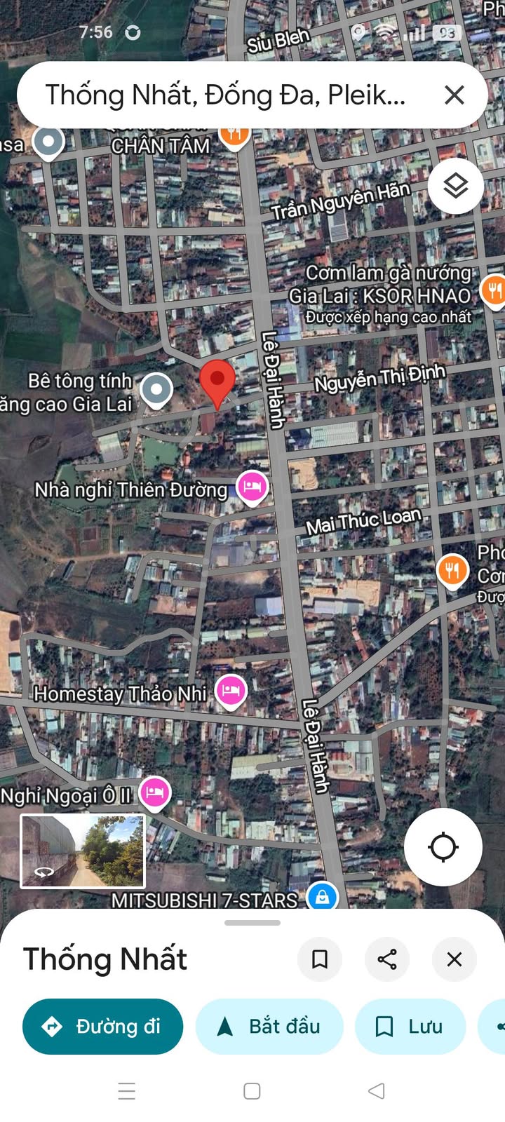 Đất thổ cư 330m² đường Nguyễn Thị Định Pleiku giá 1.5 tỷ - Đầu tư sinh lời ngay!