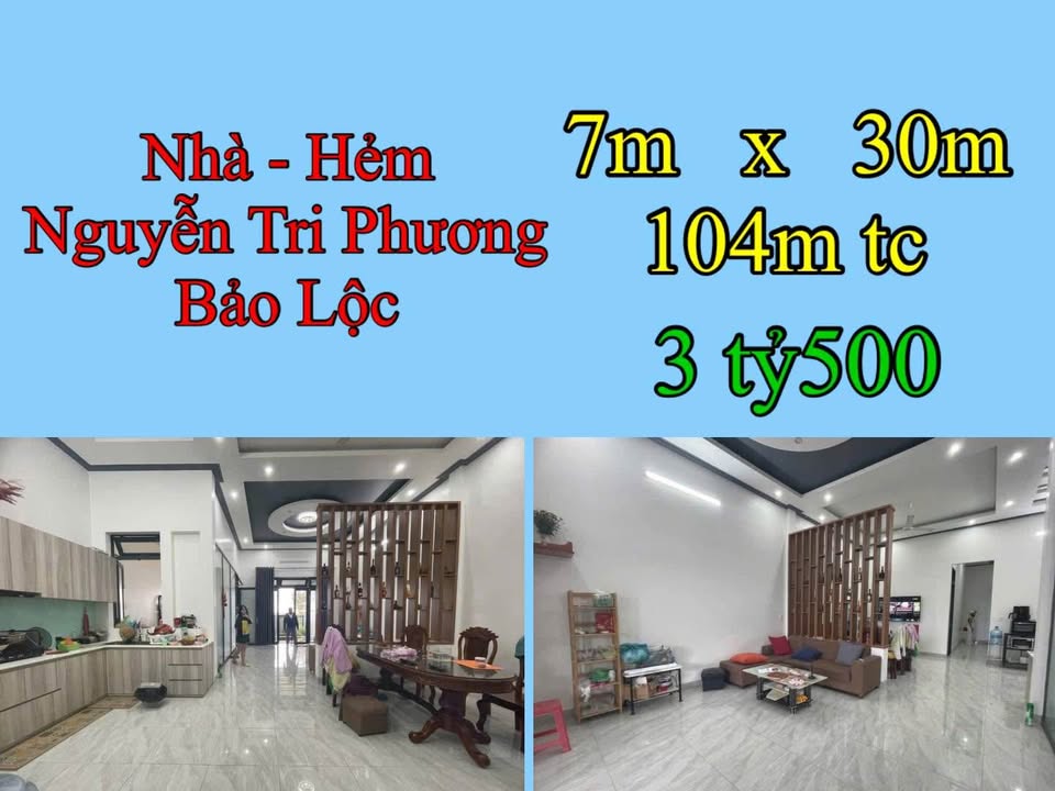Nhà phố Nguyễn Tri Phương Lộc Tiến 210m² giá 3.5 tỷ - Thiết kế hiện đại, sẵn sàng ở ngay!