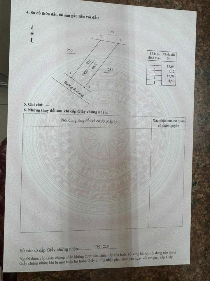 Đất nền Cao Lộc 66.6m² giá 800 triệu - Vị trí đẹp, gần chợ và trường học!