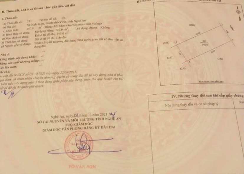 Đất nền Tecco Nghi Kim 140m² giá thỏa thuận - Đường rộng 15m, chính chủ!