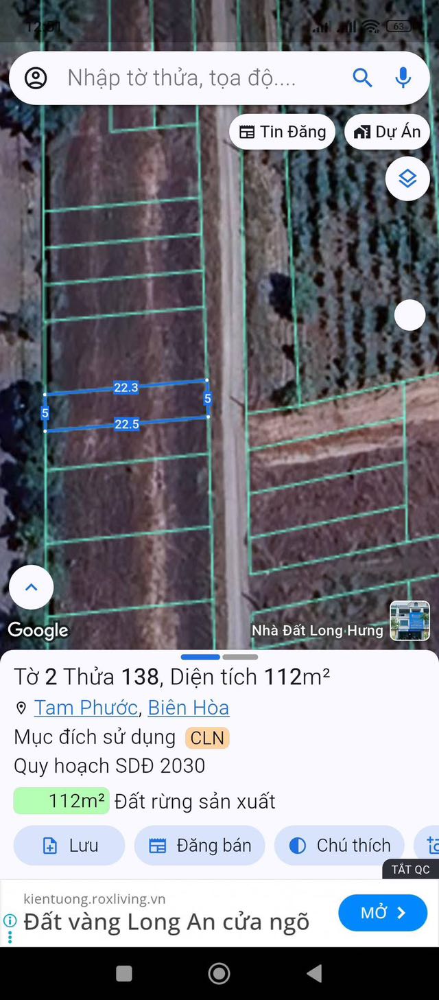 Đất nền chính chủ Biên Hòa 110m² giá 550 triệu - Sổ đỏ sẵn sàng giao ngay!