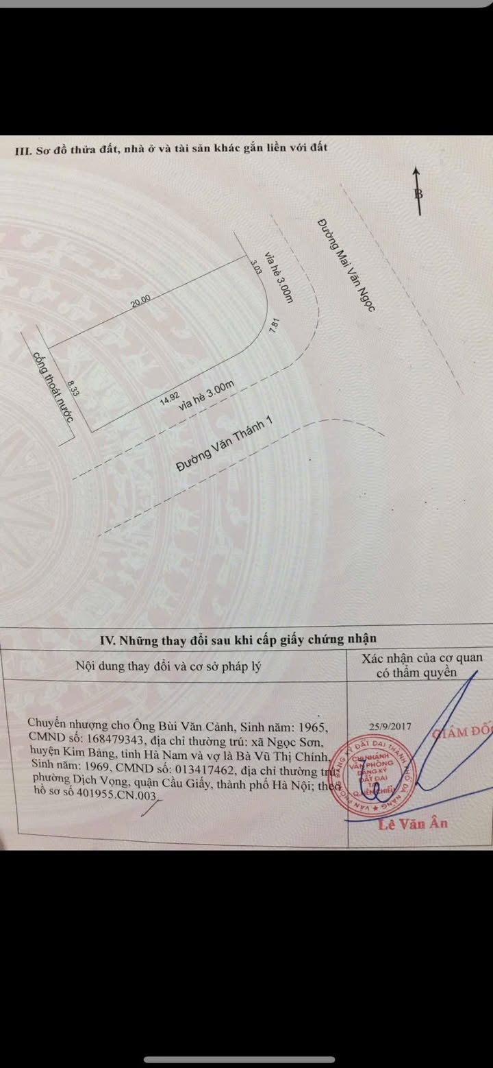 Đất Lô Góc Đẹp Đường Mai Văn Ngọc, Liên Chiểu, Đà Nẵng 157m² - Giá 7.5 tỷ VND.