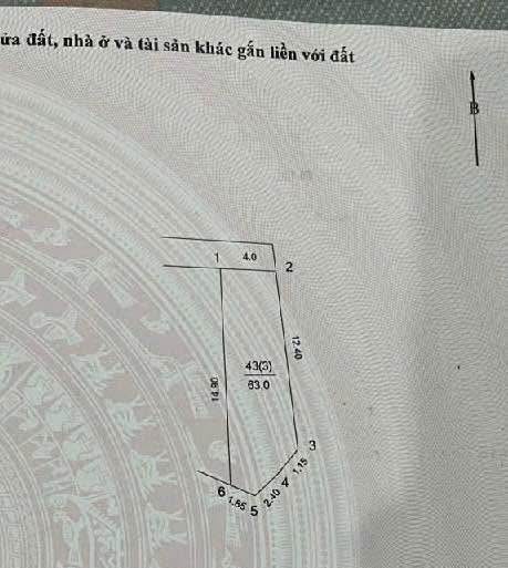 Đất nền Xuân Đỉnh 63m² giá thỏa thuận - Gần Kosmo Xuân La, ô tô tránh