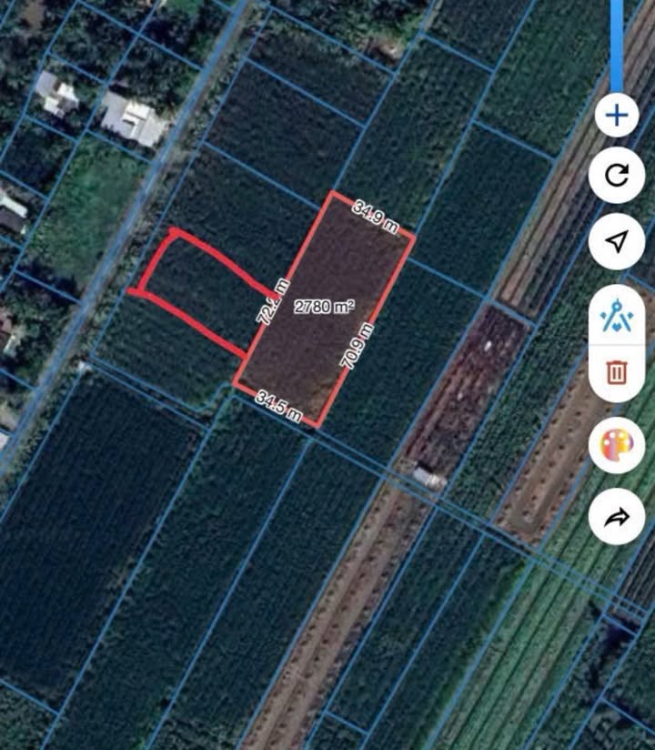 Đất nền 3800m² mặt tiền đường nhựa Hiếu Thành Vĩnh Long - Giá chỉ 1.33 tỷ thương lượng!