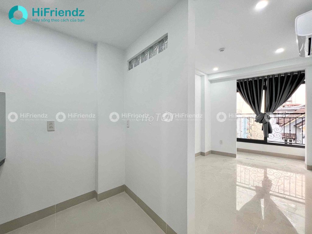 Studio Tách Bếp Ban Công 25m² giá 4.2 triệu - Mới Keng gần Chợ Hạnh Thông Tây!
