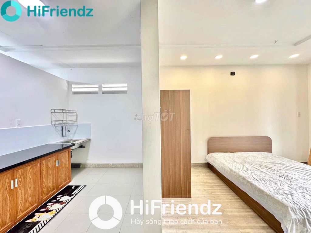 Căn hộ 1PN Balcon 40m² giá 6.5 triệu - Full nội thất cao cấp ngay MT Lạc Long Quân!