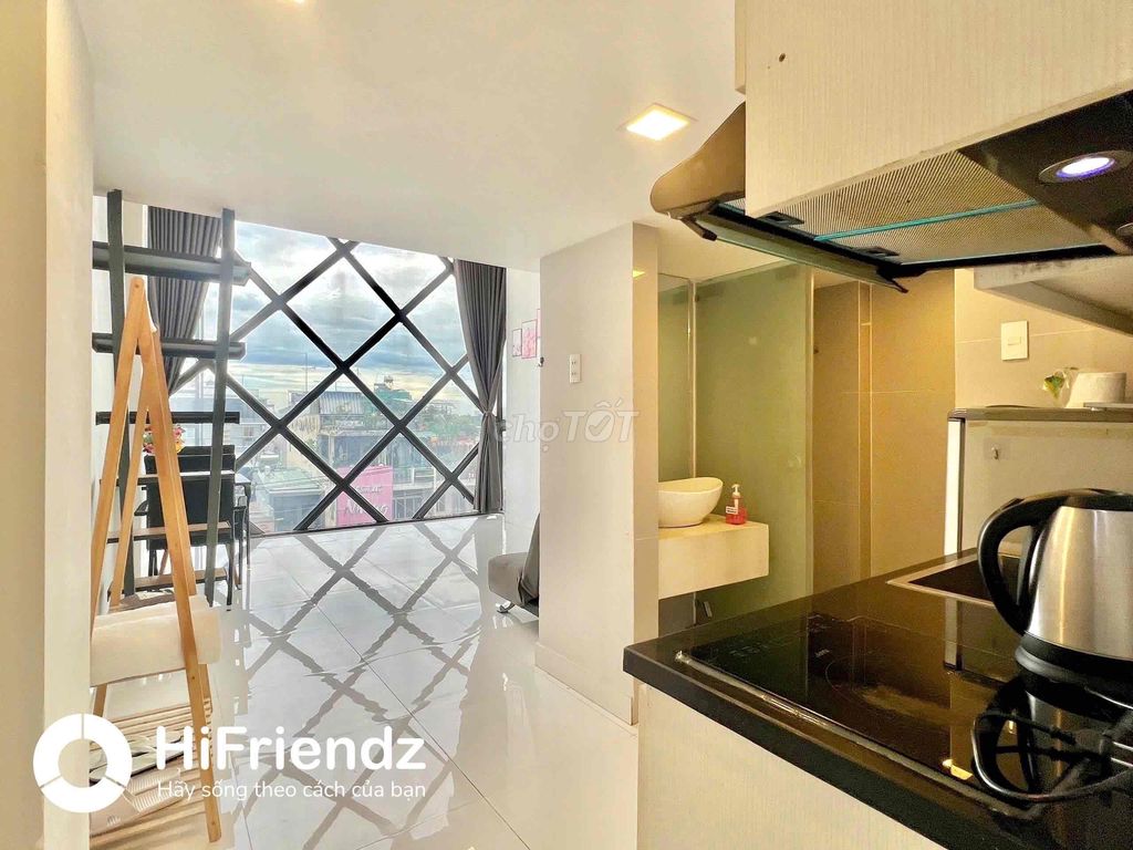 Căn hộ Duplex mặt tiền Nguyễn Tất Thành 40m² giá 5.9 triệu - Full nội thất, gần UFM!