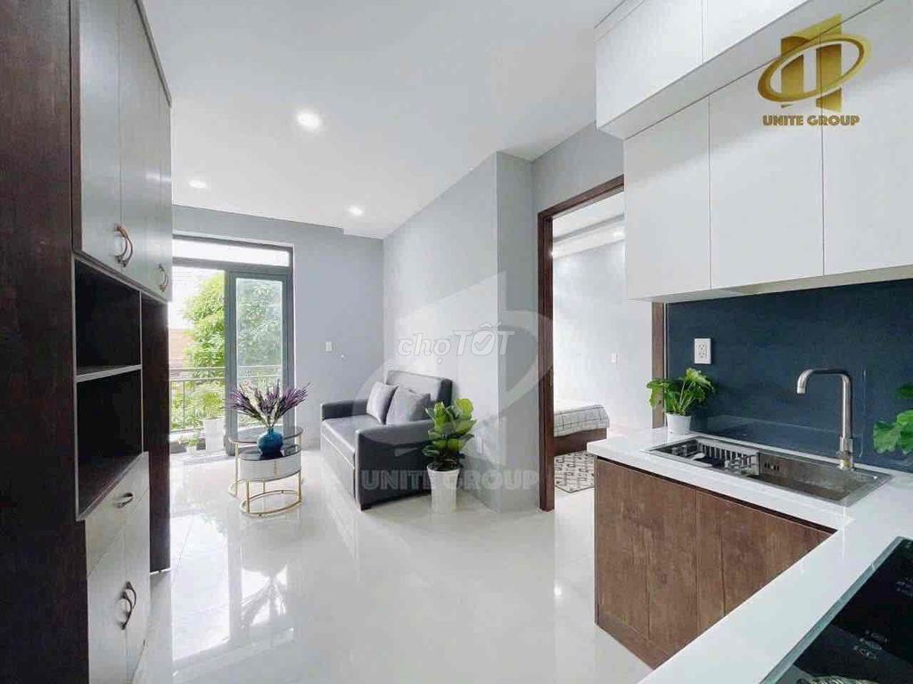 Căn hộ 1PN Đường Núi Thành, Tân Bình 40m² giá 7.5 triệu - An ninh 24/7, giờ giấc tự do!