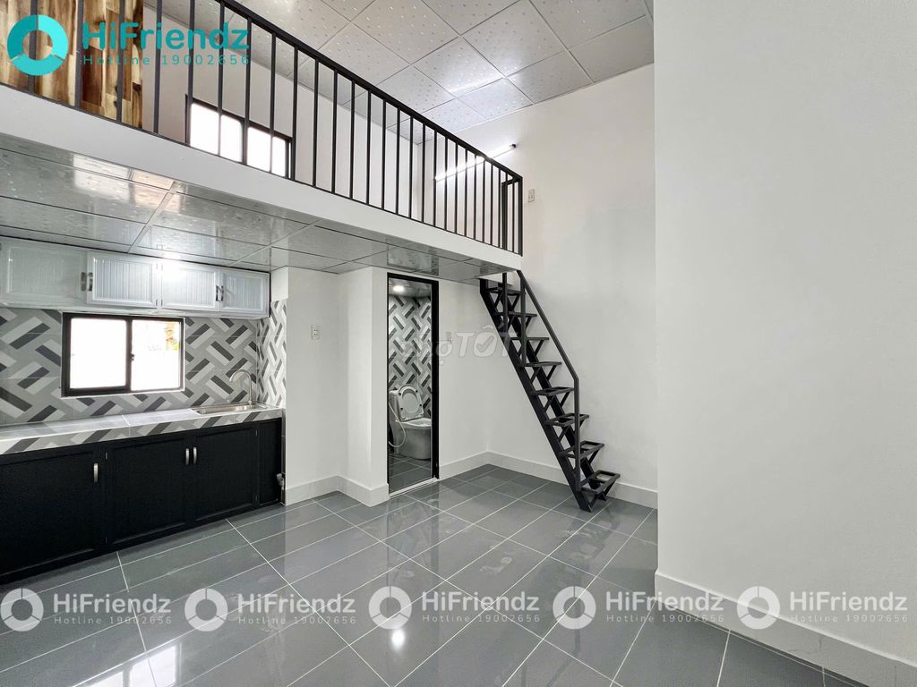 Phòng trọ 25m² tại Dương Quảng Hàm Gò Vấp - Gác cao, bếp riêng chỉ 3.7 triệu!