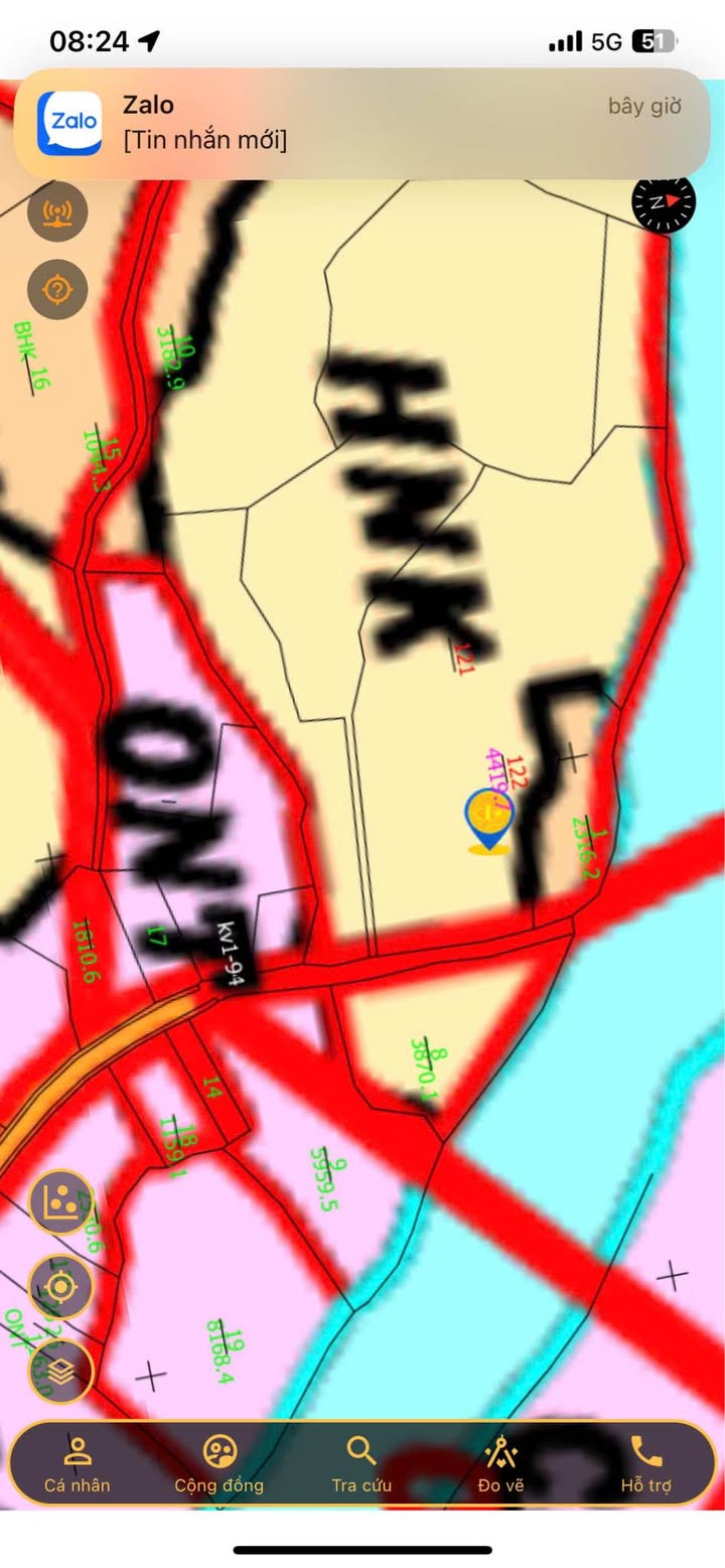 Đất thổ cư Suối Cát 4400m² giá 1.5 tỷ - Gần Suối Đá chỉ 50m!