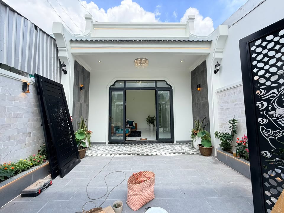 Nhà phong cách Indochine tại Tân Mỹ Chánh, TP. Mỹ Tho 80m² giá 1.68 tỷ - Không thể bỏ lỡ!