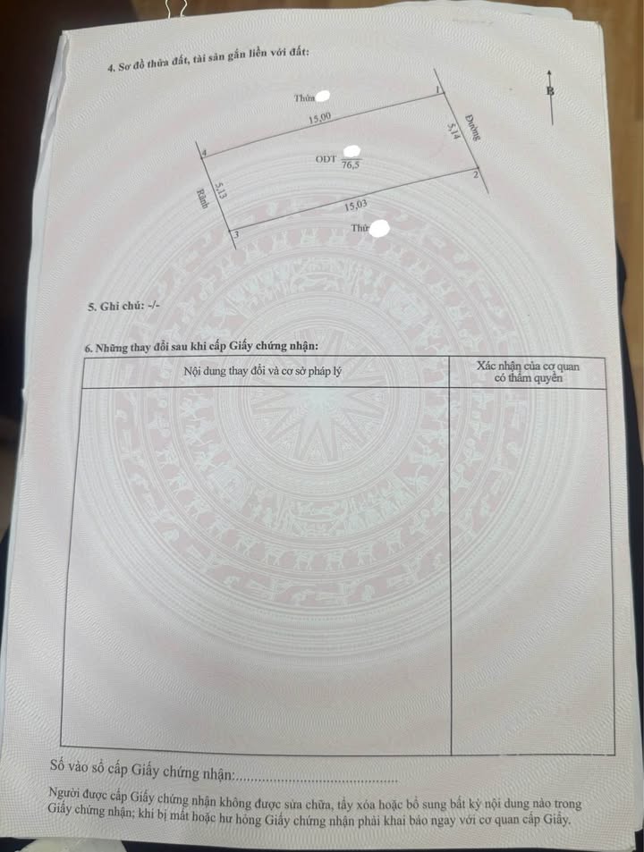 Đất Ninh Khánh, Hoa Lư 76,5m² giá thỏa thuận - Vị trí gần chợ và trường học!