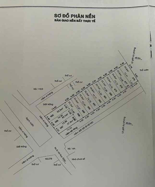 Đất nền quận 12, 56m² giá 3 tỷ - Hẻm ô tô, giao thông thuận lợi!