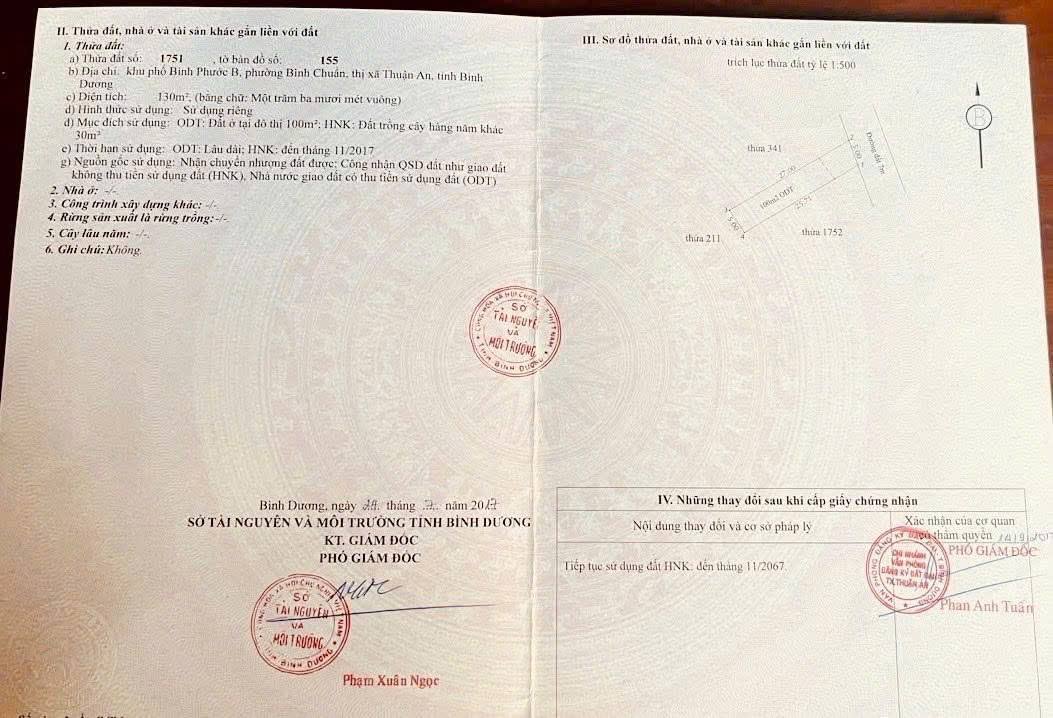 Đất thổ cư 130m² tại Bình Chuẩn, giá 2.95 tỷ - Cơ hội đầu tư tuyệt vời!