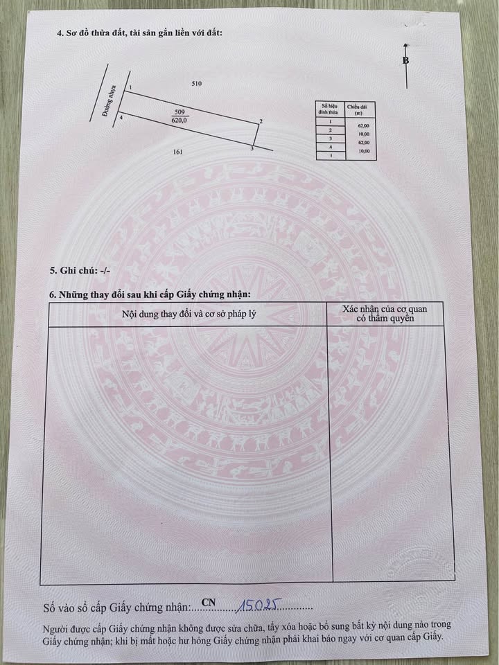 Đất nền Nghĩa Thành, Châu Đức 620m² giá 2,1 tỷ - Đường lớn, gần trung tâm!