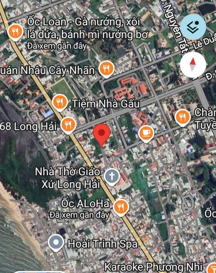 Đất nền Long Hải 145m² giá 2.2 tỷ - Sổ hồng riêng, gần biển!